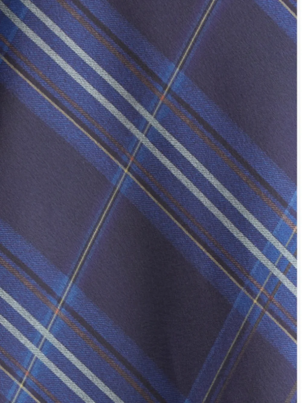 Vince plaid satin
